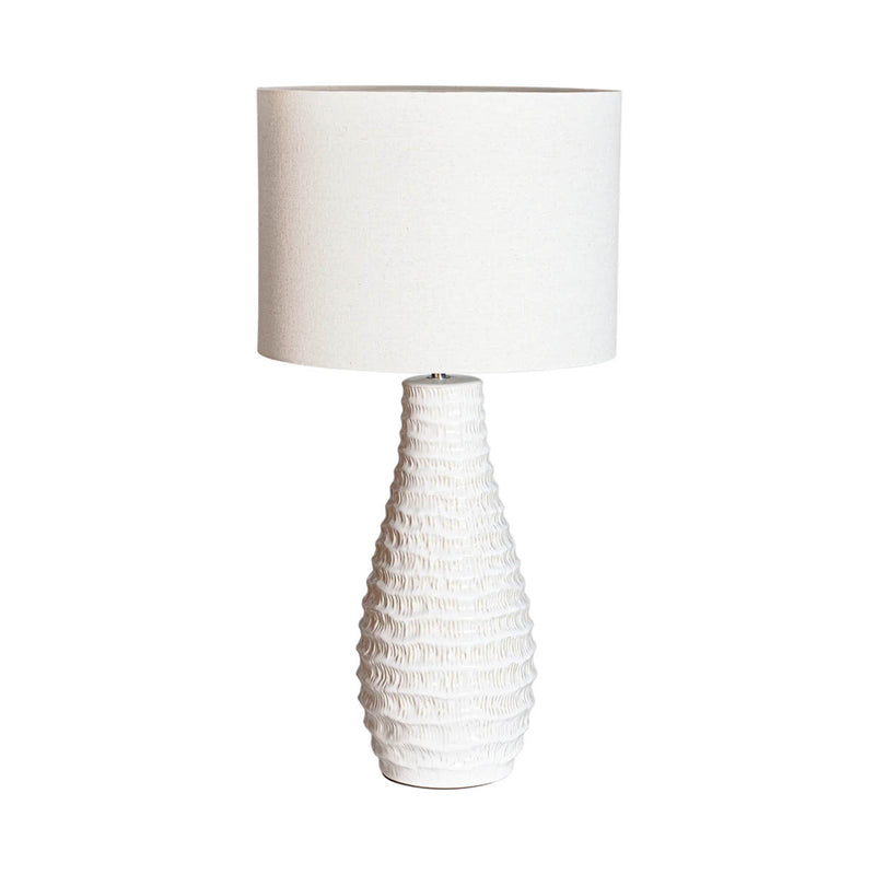 Pöytävalaisin Bartha kerma/beige