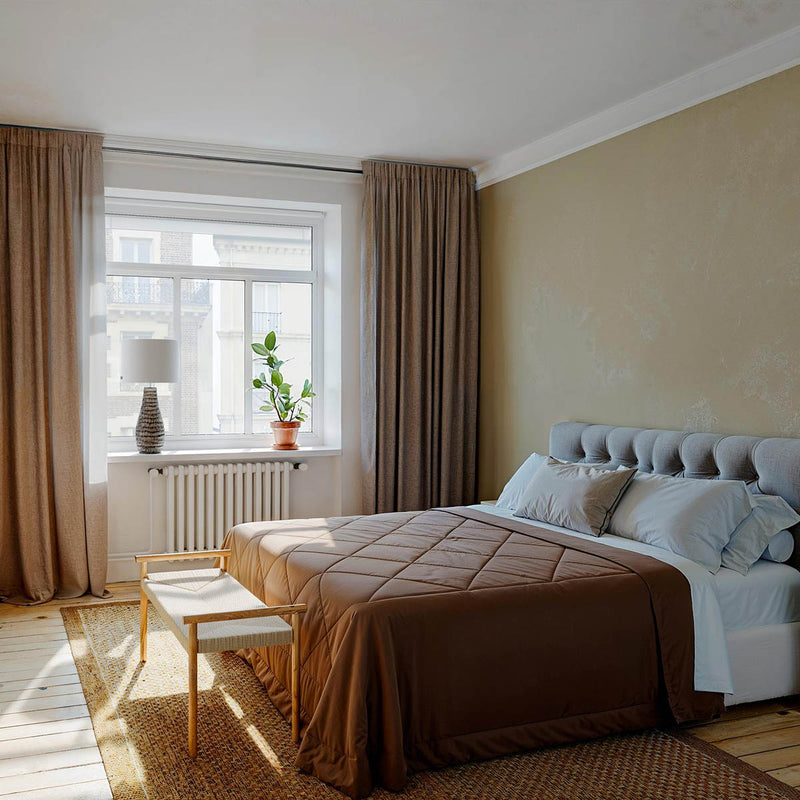 Pöytävalaisin Bartha ruskea/beige