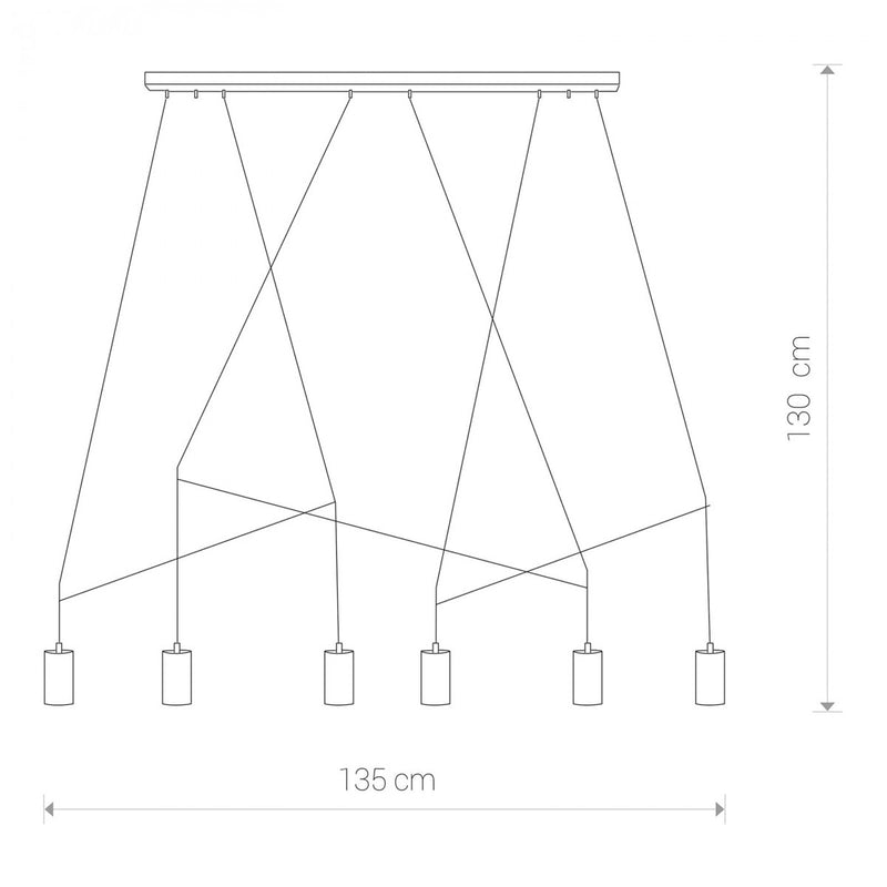 Riippuvalaisin Imbria VI 135 cm musta